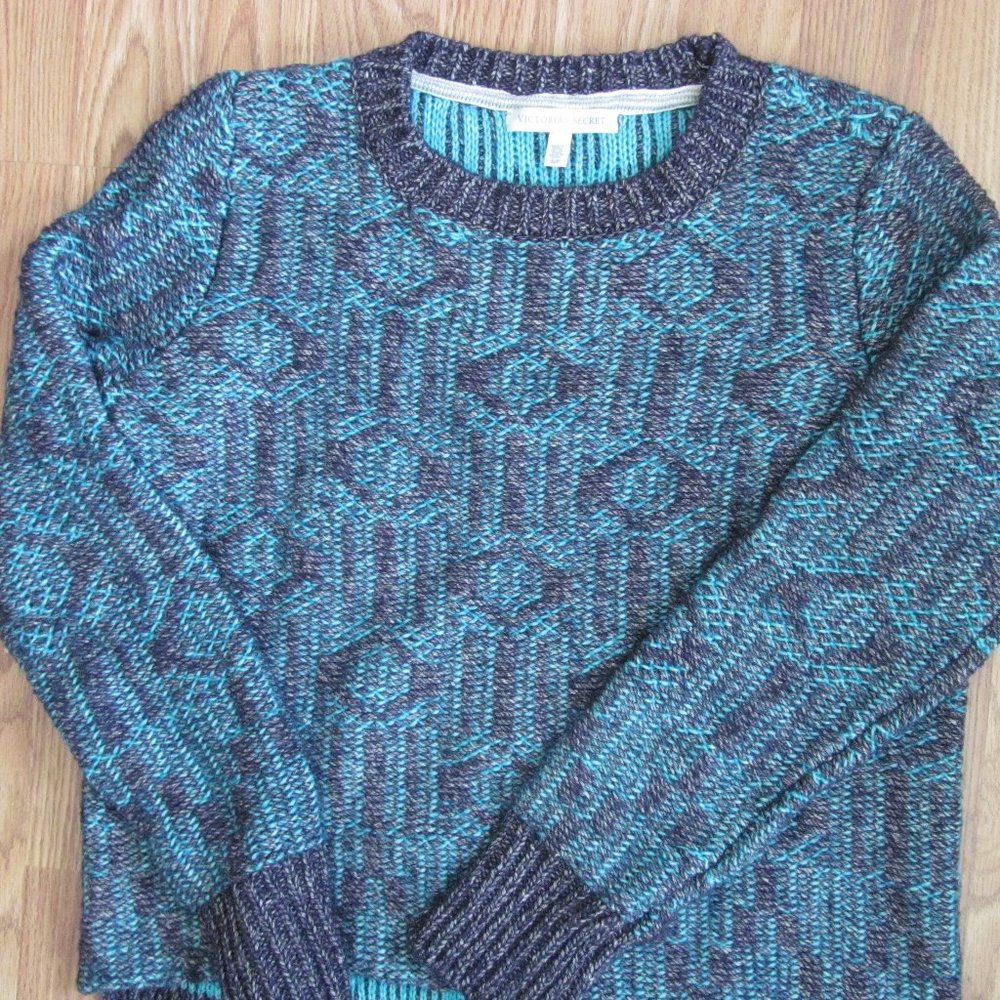 Victoria's Secret Misses Chunky Wool Long Sleeve Sweater Small Warm